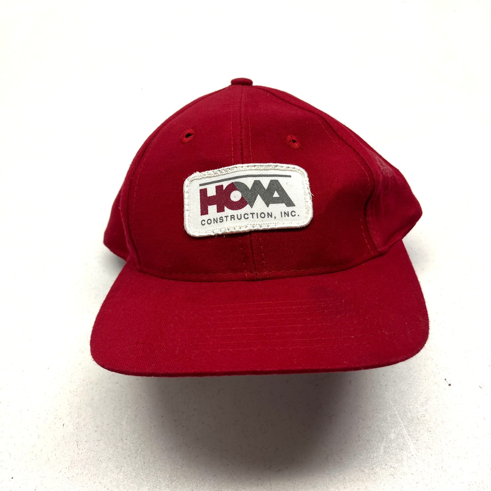 HOWA construction, inc ADJUSTABLE HAT red